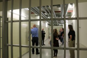 Besuchsgruppe in der JVA Moabit